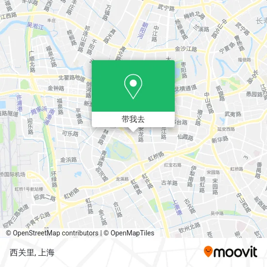 西关里地图
