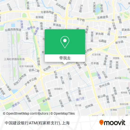 中国建设银行ATM(程家桥支行)地图