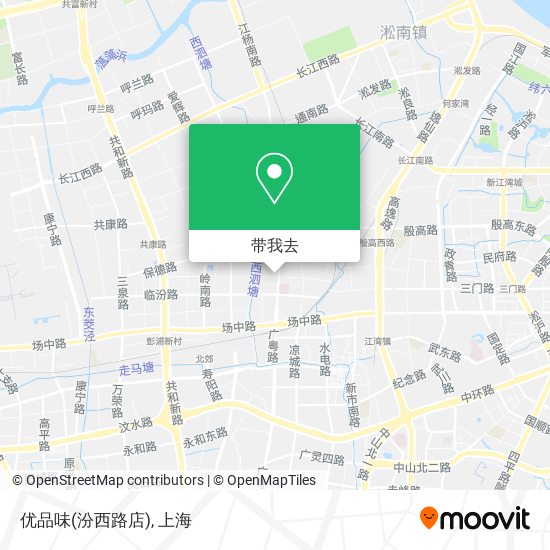 优品味(汾西路店)地图