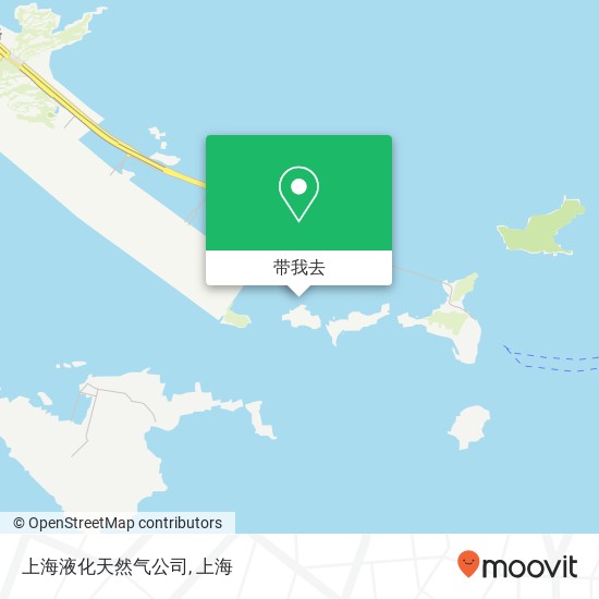 上海液化天然气公司地图