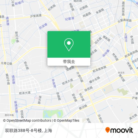 双联路388号-8号楼地图