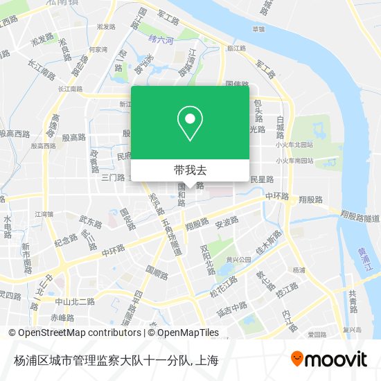 杨浦区城市管理监察大队十一分队地图