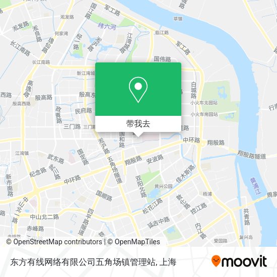 东方有线网络有限公司五角场镇管理站地图
