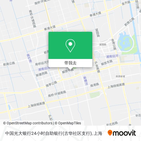 中国光大银行24小时自助银行(古华社区支行)地图
