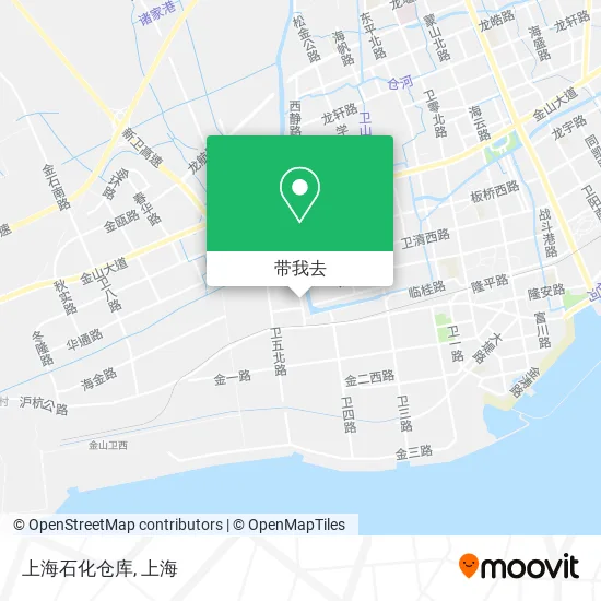 上海石化仓库地图