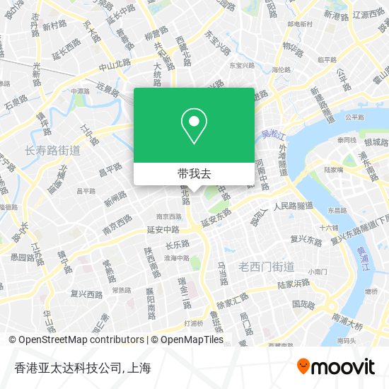 香港亚太达科技公司地图