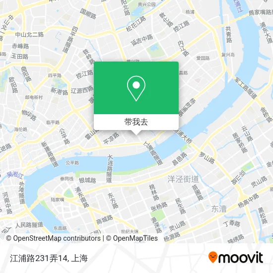江浦路231弄14地图