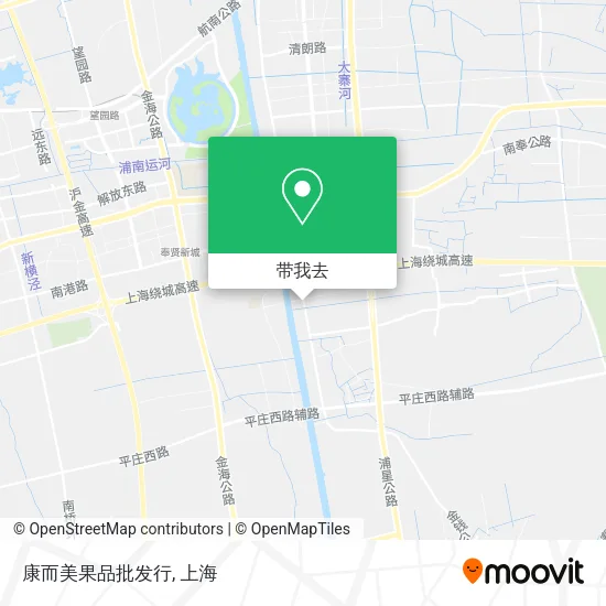 康而美果品批发行地图