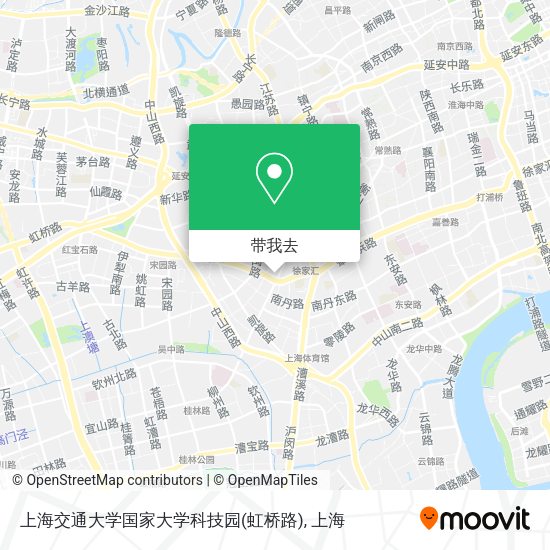 上海交通大学国家大学科技园(虹桥路)地图