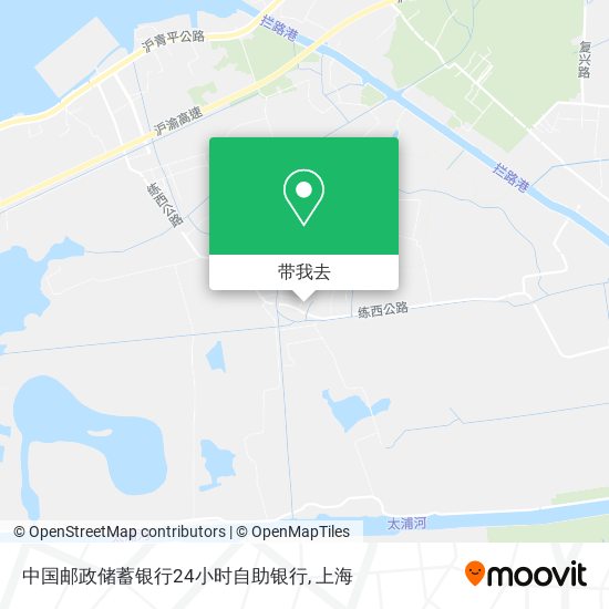 中国邮政储蓄银行24小时自助银行地图