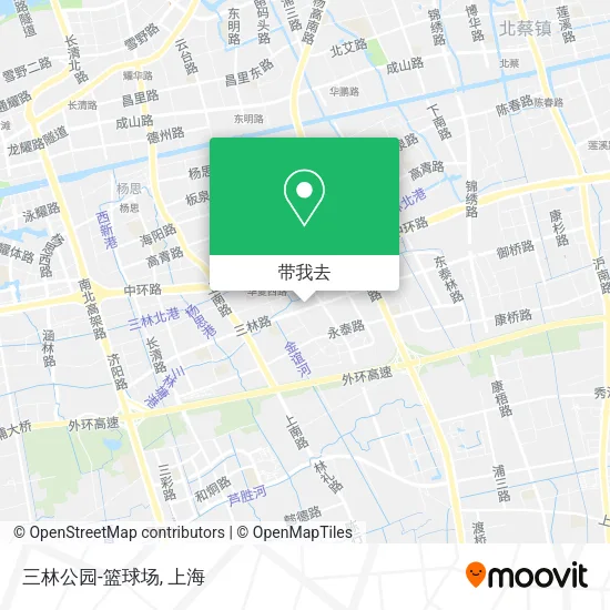 三林公园-篮球场地图
