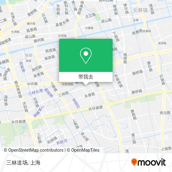 三林道场地图