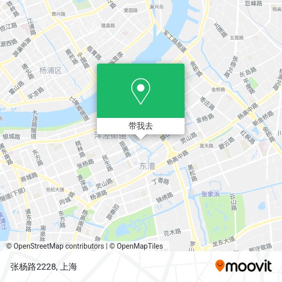 张杨路2228地图
