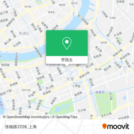 张杨路2228地图