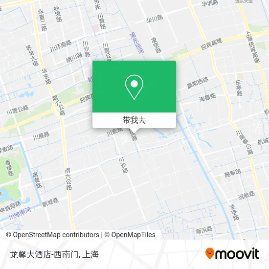 龙馨大酒店-西南门地图