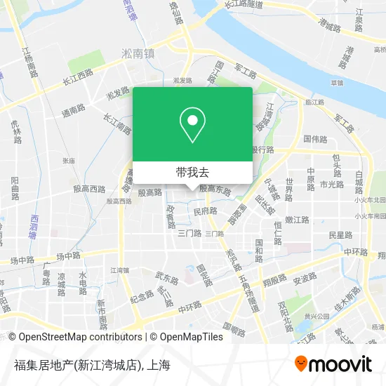 福集居地产(新江湾城店)地图