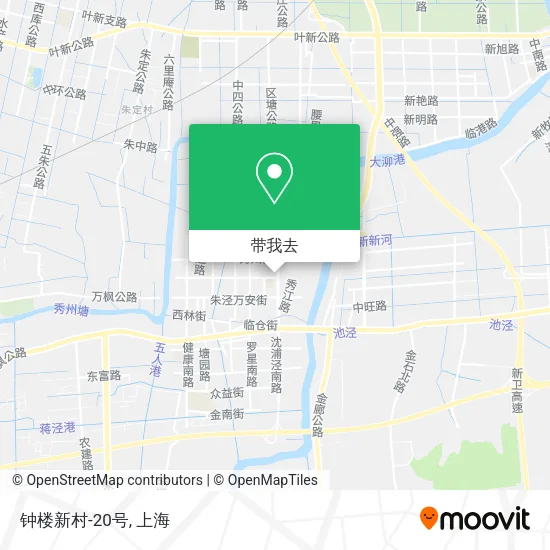 钟楼新村-20号地图