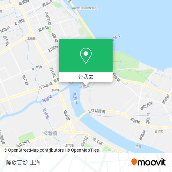 隆欣百货地图