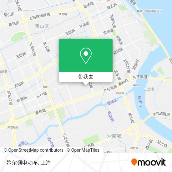 希尔顿电动车地图