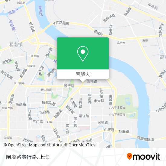 闸殷路殷行路地图
