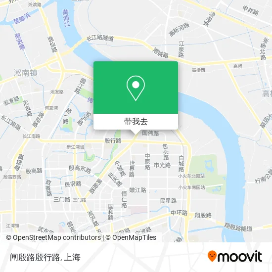 闸殷路殷行路地图