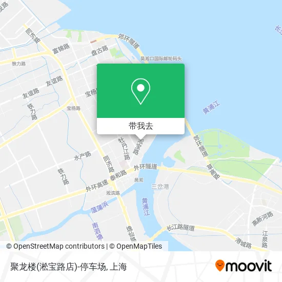聚龙楼(淞宝路店)-停车场地图