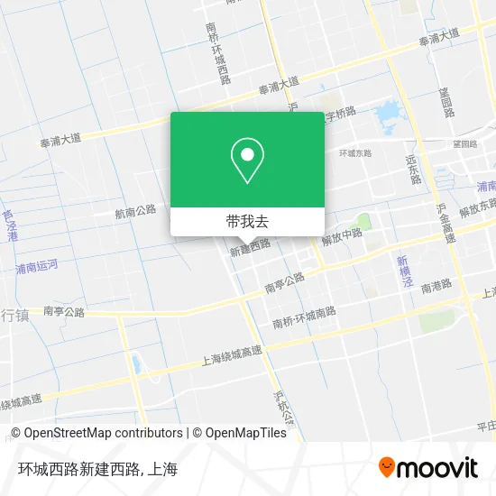 环城西路新建西路地图
