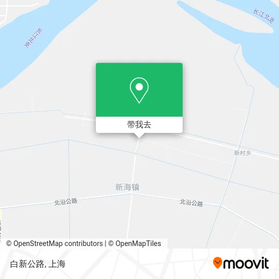 白新公路地图