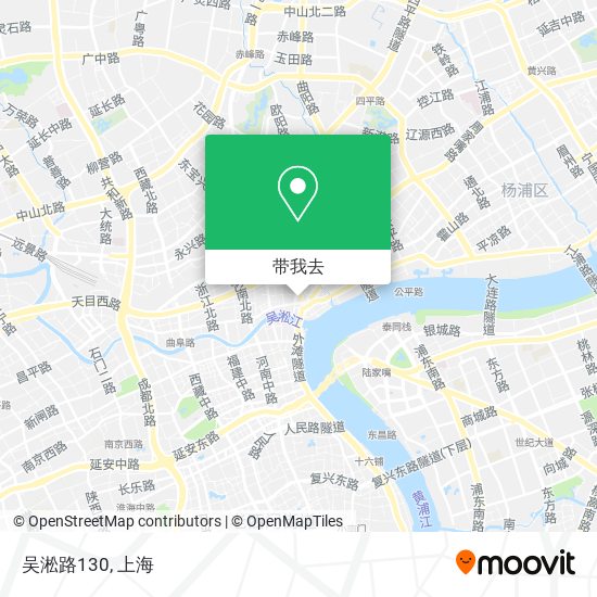 吴淞路130地图