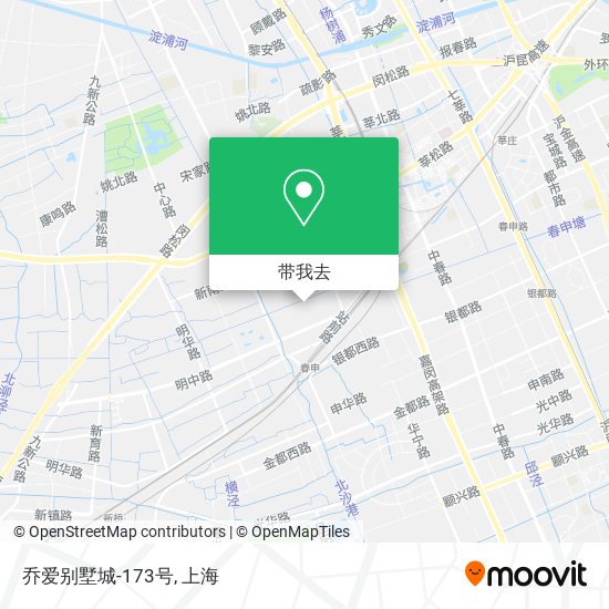乔爱别墅城-173号地图