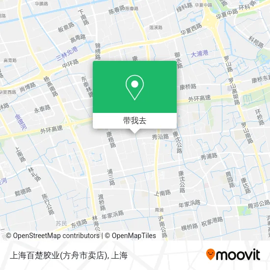 上海百楚胶业(方舟市卖店)地图