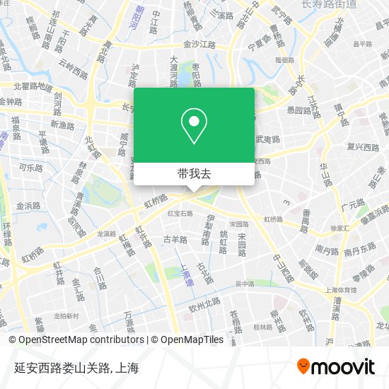 延安西路娄山关路地图