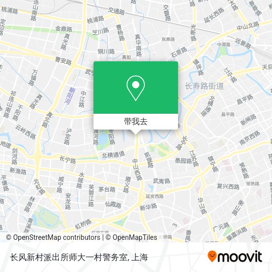长风新村派出所师大一村警务室地图