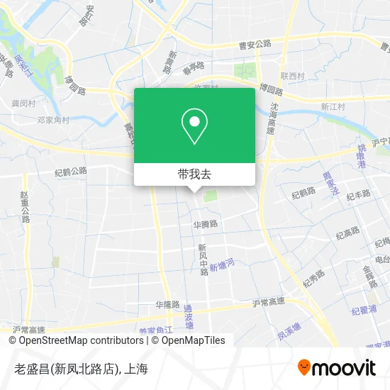 老盛昌(新凤北路店)地图