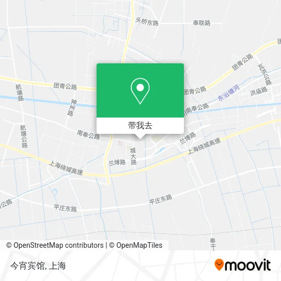 今宵宾馆地图