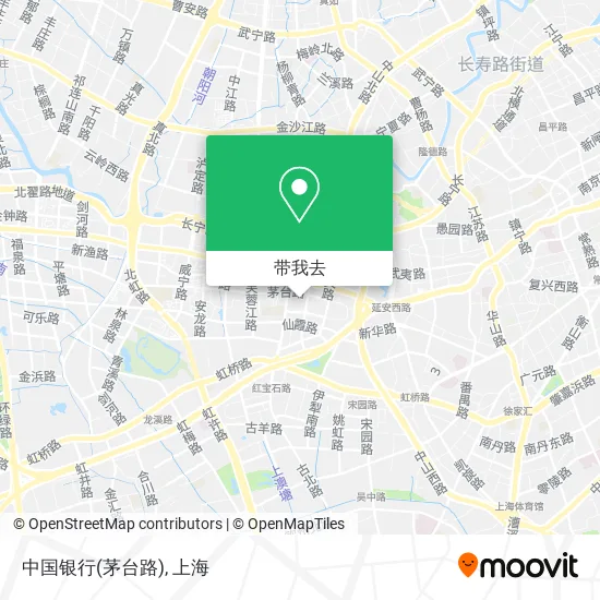 中国银行(茅台路)地图