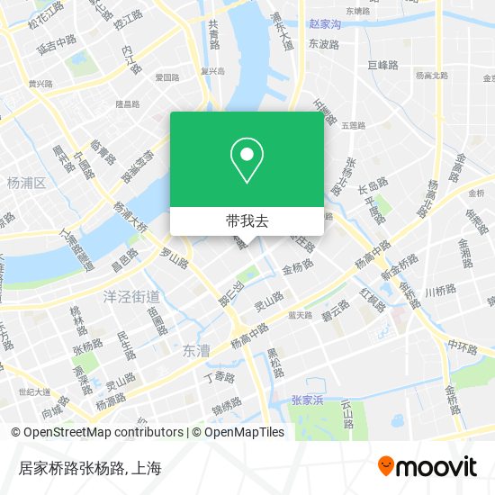 居家桥路张杨路地图