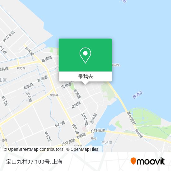 宝山九村97-100号地图