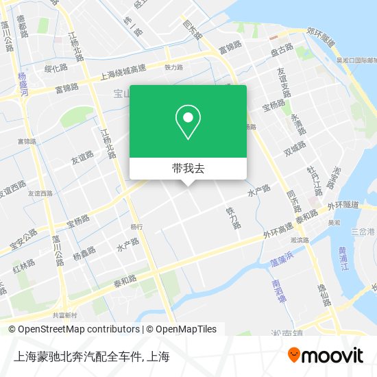 上海蒙驰北奔汽配全车件地图