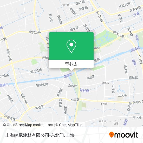 上海皖尼建材有限公司-东北门地图