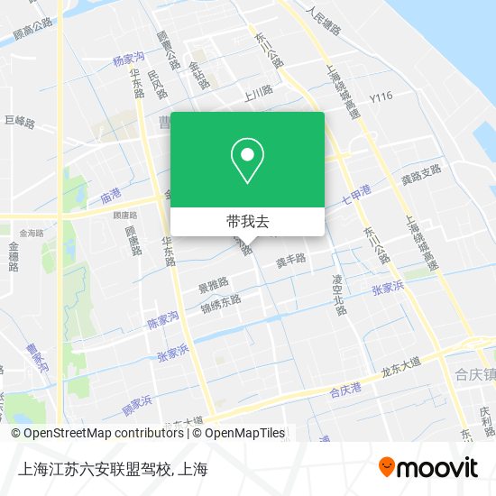上海江苏六安联盟驾校地图