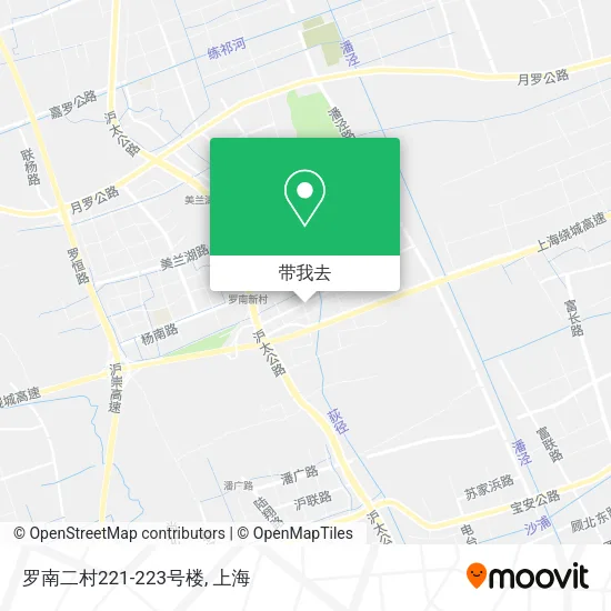 罗南二村221-223号楼地图