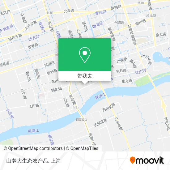 山老大生态农产品地图