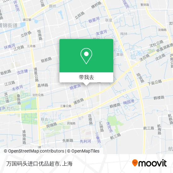万国码头进口优品超市地图
