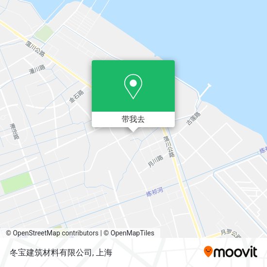 冬宝建筑材料有限公司地图