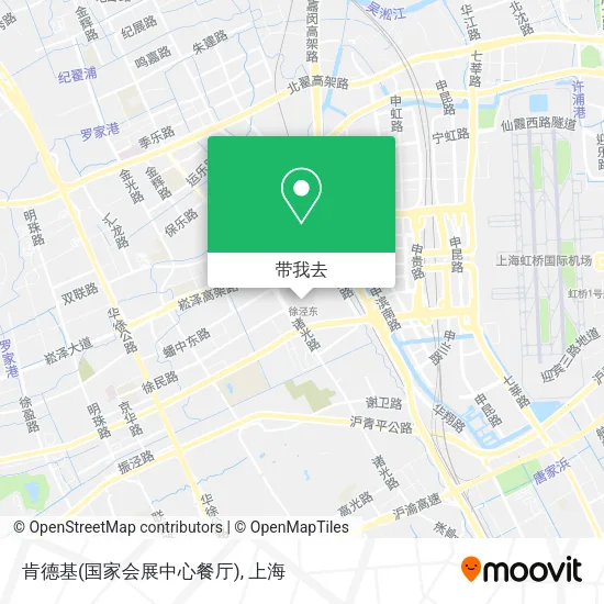 肯德基(国家会展中心餐厅)地图