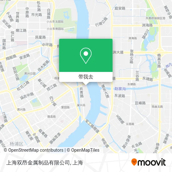上海双昂金属制品有限公司地图