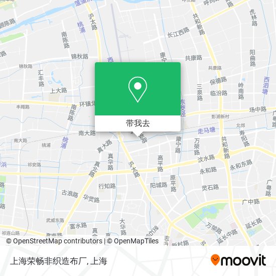 上海荣畅非织造布厂地图