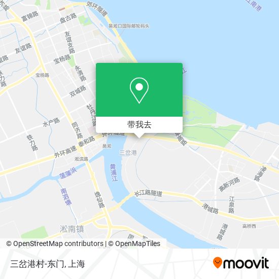 三岔港村-东门地图