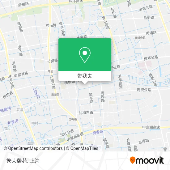 繁荣馨苑地图